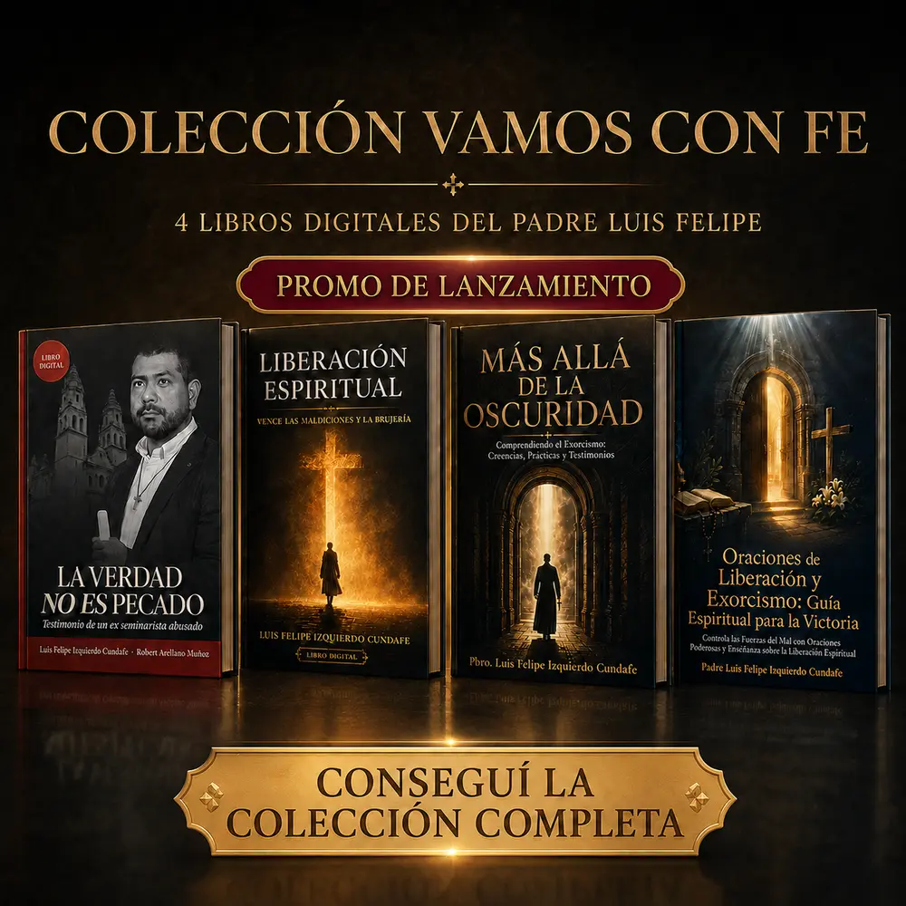 Los cuatro libros de la Colección Vamos con Fe